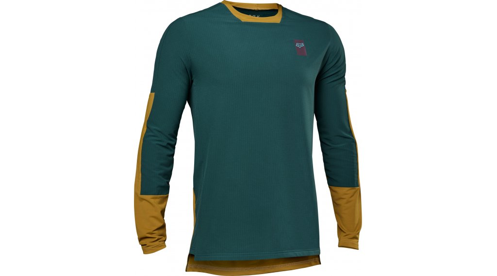 Fox Racing Defend Thermal Long Sleeve Jersey - Emerald