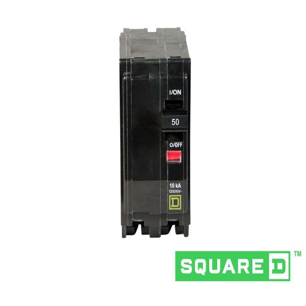 Square D QO 50 Amp 2-Pole Circuit Breaker(QO250CP) QO250CP