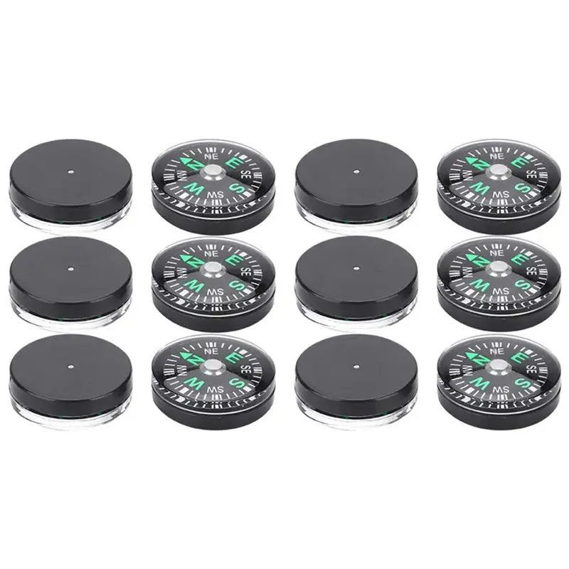 Hot Selling 20mm round  plastic pocket compass