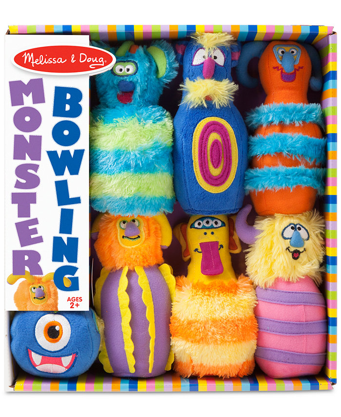 Melissa and Doug Melissa and Doug Monster Plush 6-Pin Bowling Game