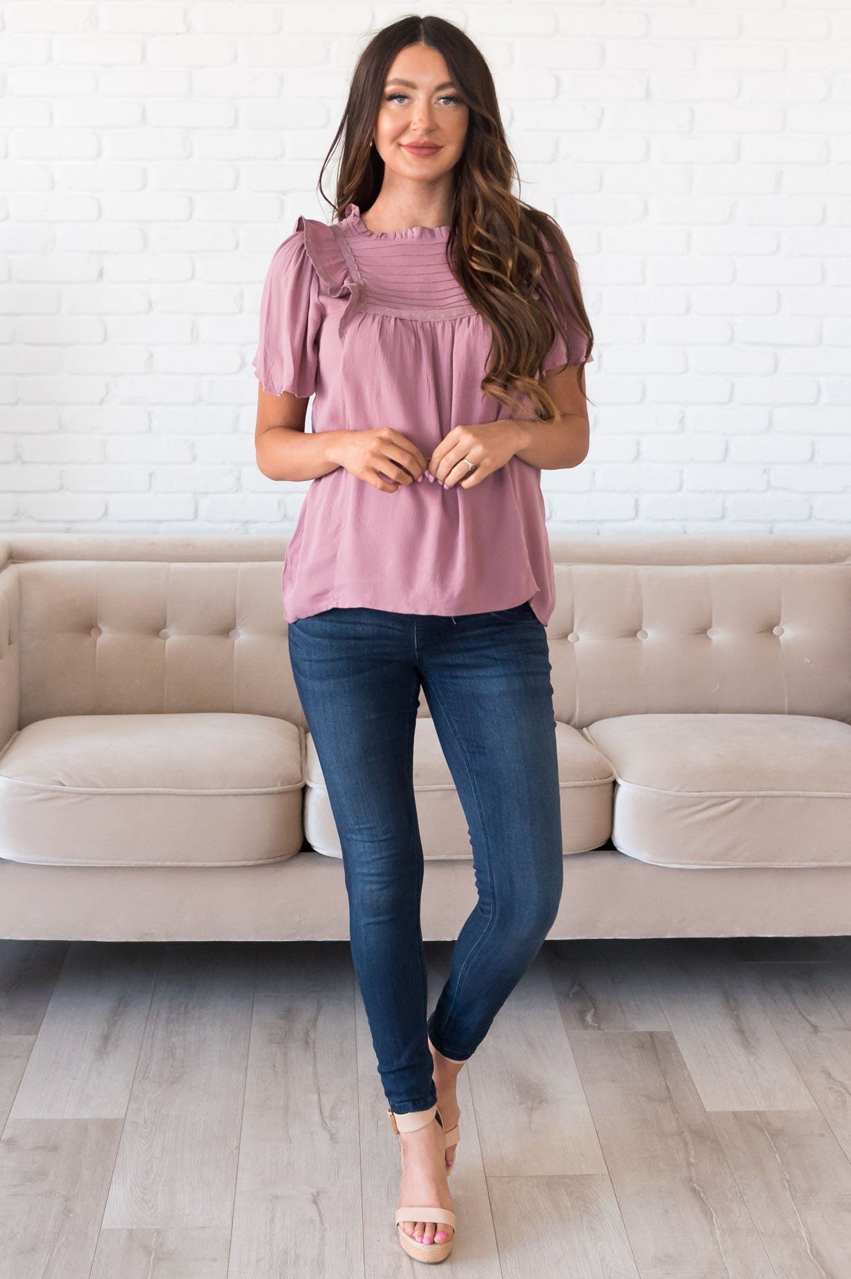 Sole Purpose Modest Blouse