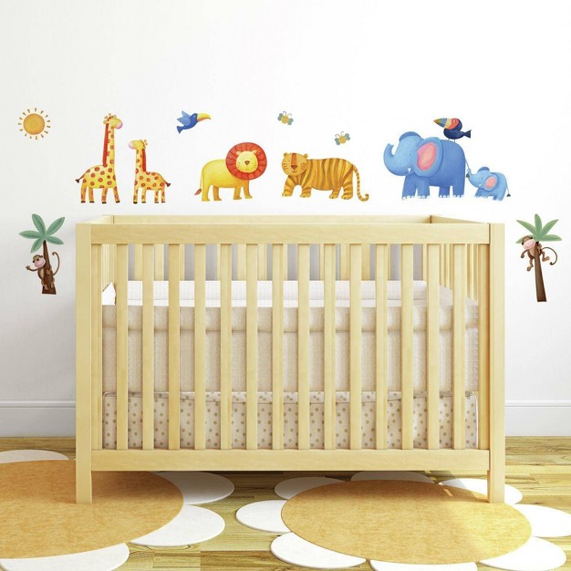 Jungle Adventure Peel And Stick Wall Decal Roommates