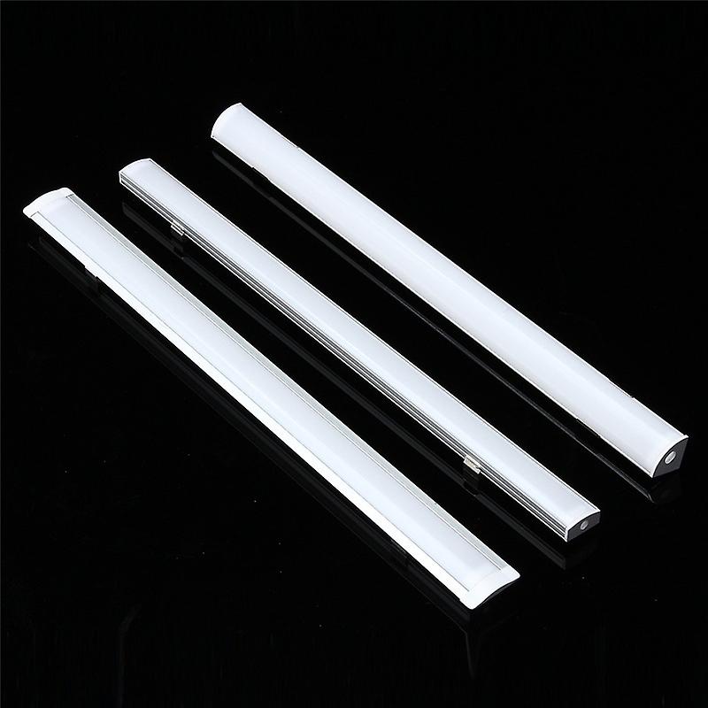 10/5/2pcs 50/30cm U/v/yw Style Aluminium Lamp Channel Holder Closet Light Strip Bar Diy For Led Strip Light Bar Cabinet Lamp(without Light Strip)