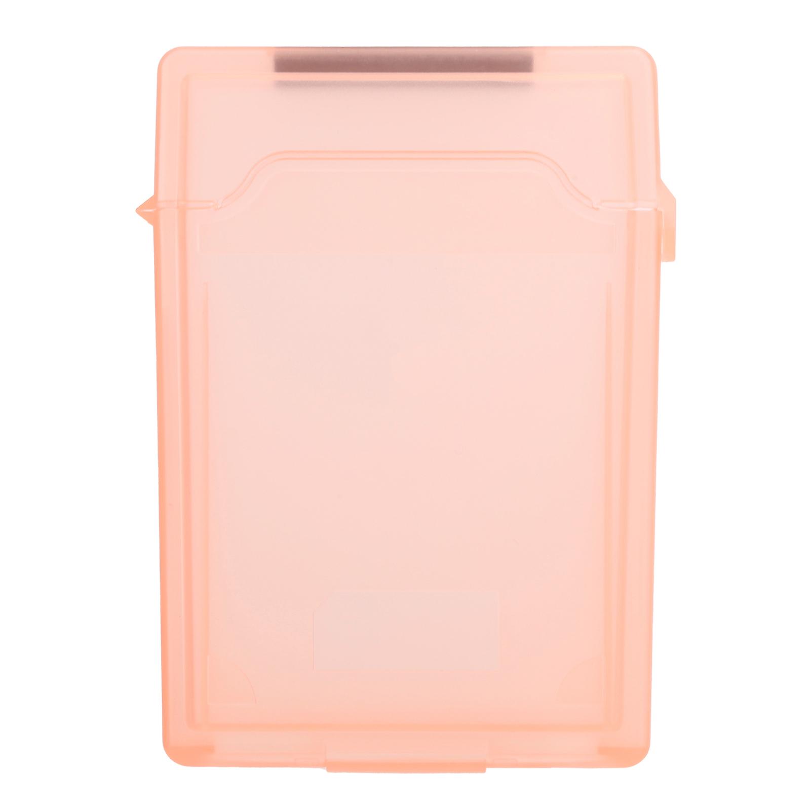 2.5in Hard Disk Storage Box Abs Material Hdd/ssd Dustproof And Antistatic Protection Casered