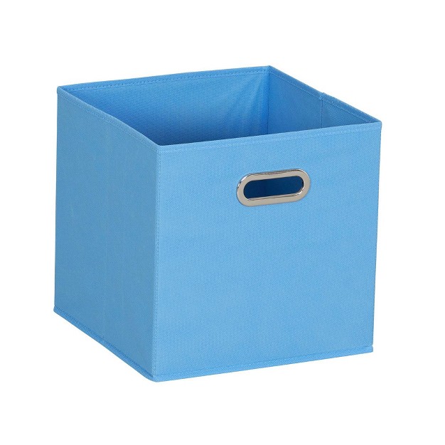 Set Of 6 Storage Bins Carolina Blue