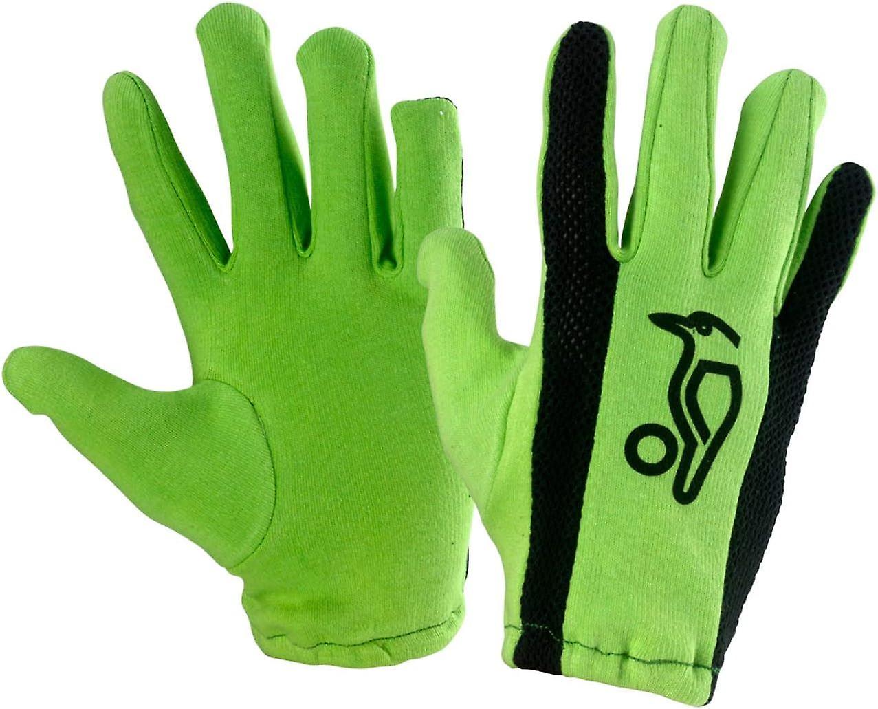 KOOKABURRA Cricket Batting Inner Gloves Cotton Full Fingers Youth One Size Glove