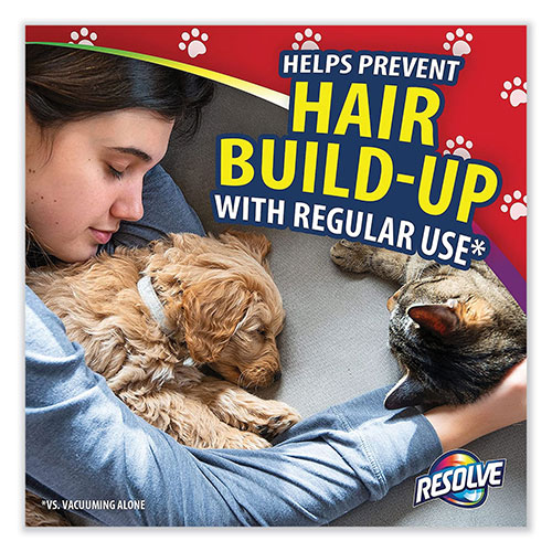 Reckitt Benckiser Resolve Pet Expert Hair Eliminator | Floral， 18 oz Aerosol Spray， 6