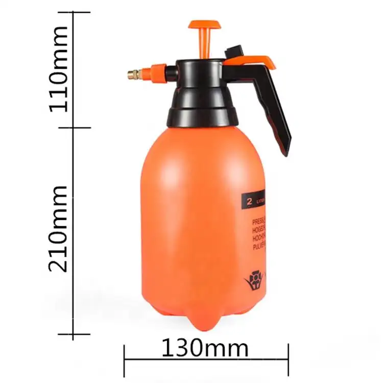 Factory supply 2 liter PE trigger alcohol air pressure pump  bottle spray misting pump mist sprayer plant mister