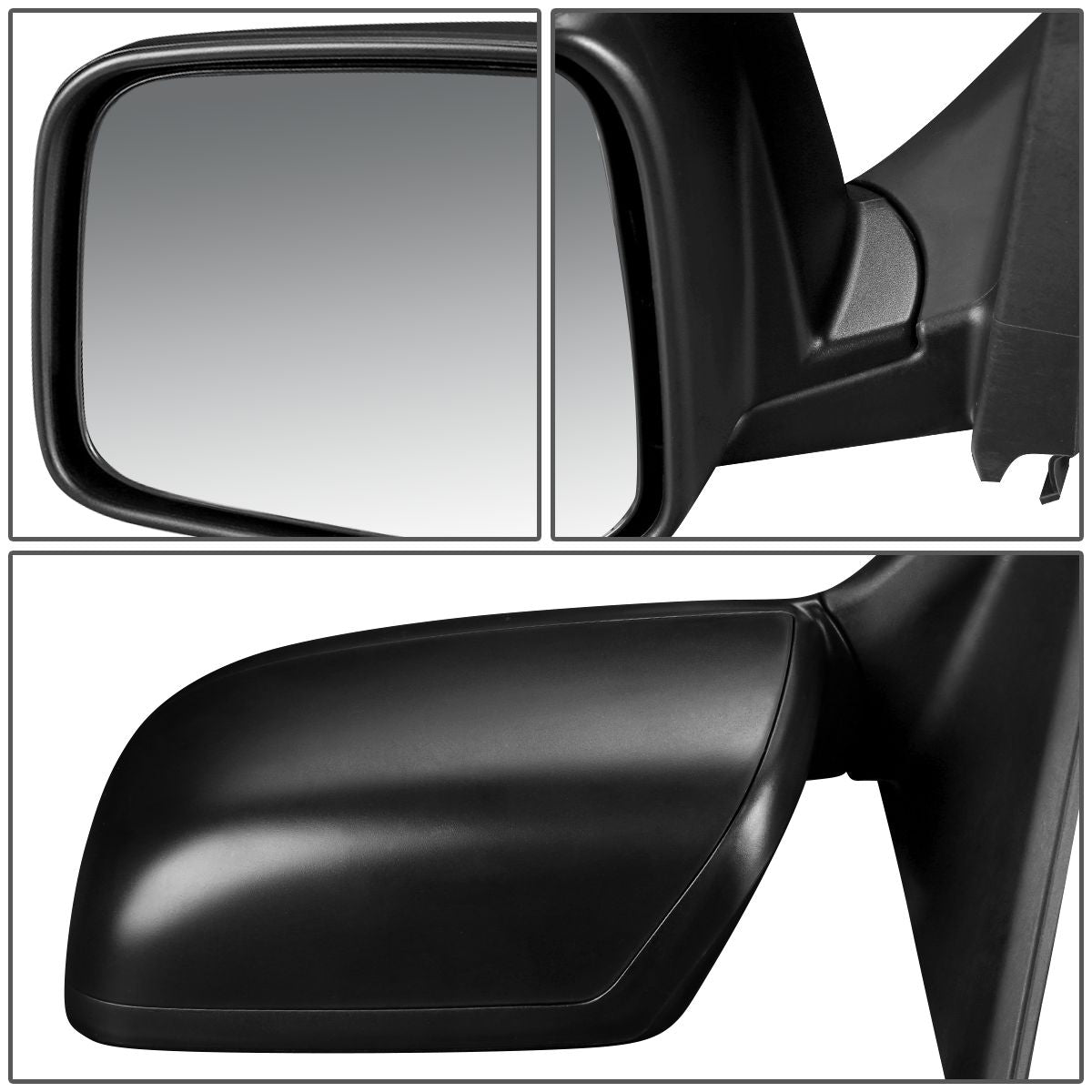 DNA Motoring OEM-MR-NI1320199 For 2008 to 2015 Nissan Rogue Select OE Style Powered+Heated Driver / Left Side View Door Mirror 96302Jm200-PFM 09 10 11 12 13 14