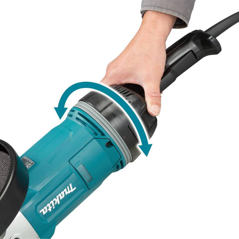 Makita Corded 9 in. Angle Grinder with AFT and Brake GA9070X1