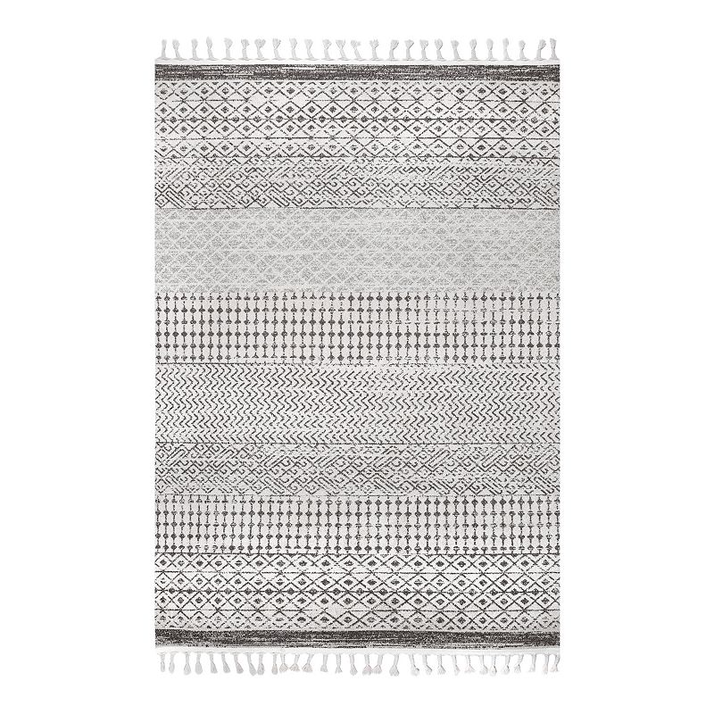 nuLOOM Tribal Iris Medallion Area Rug