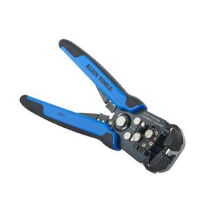 Klein Tools 8-14 in. Self-Adjusting Wire Stripper and Cutter for 10-20 AWG 12-22 AWG 122 and 142 Romex Wire 11061