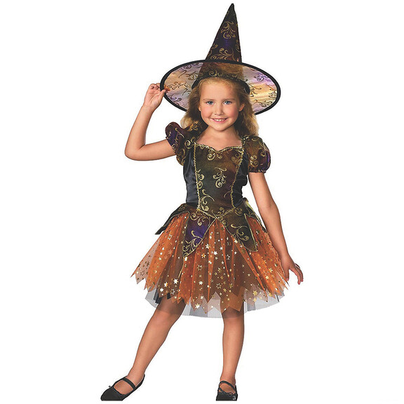 Rubie's RU882684T Toddler Girl's Elegant Witch Cos...