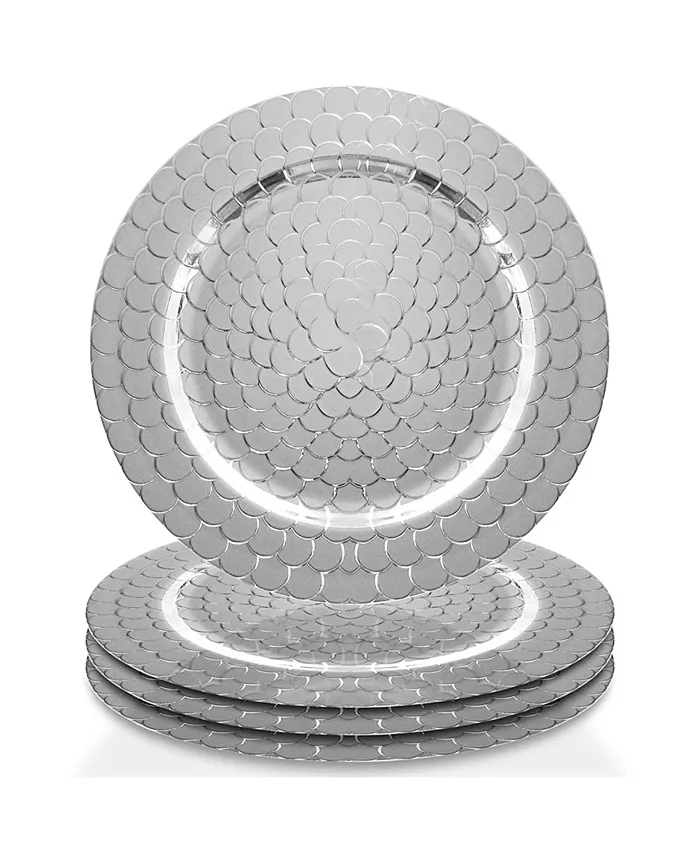 American Atelier Jay Import Snake Set 4  Charger Plate