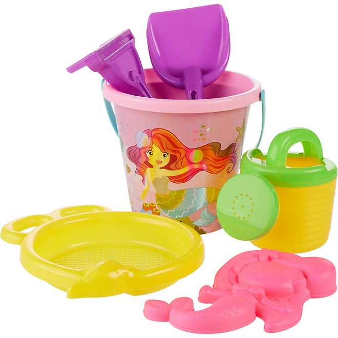 O'Rageous Girls' Beach Toys 6-Piece Set