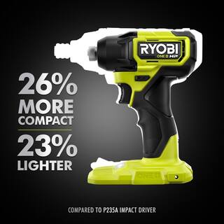 RYOBI ONE+ HP 18V Brushless Cordless Compact 14 in. Impact Driver (Tool Only) PSBID01B