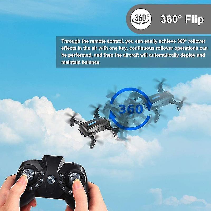 Foldable Mini Drone With 4k Hd Fpv Camera For Kids Adults Wifi Rc Quadcopter Flight Time 40 Minutes Real-time Image Transmission