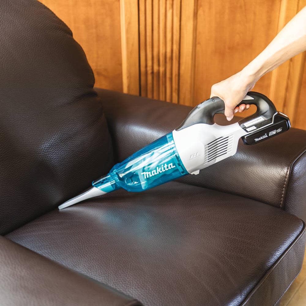 18V LXT? Lithium-Ion Compact Brushless Cordless Vacuum Kit， Trigger w/ Lock (2.0Ah) ;