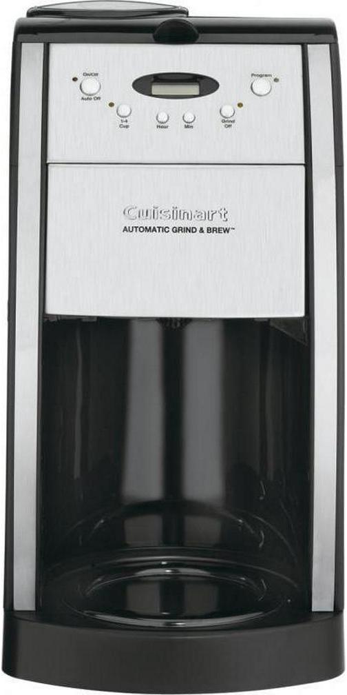 Cuisinart Grind and Brewa c 12 Cup Automatic Coffeemaker Silver  Crowdfused