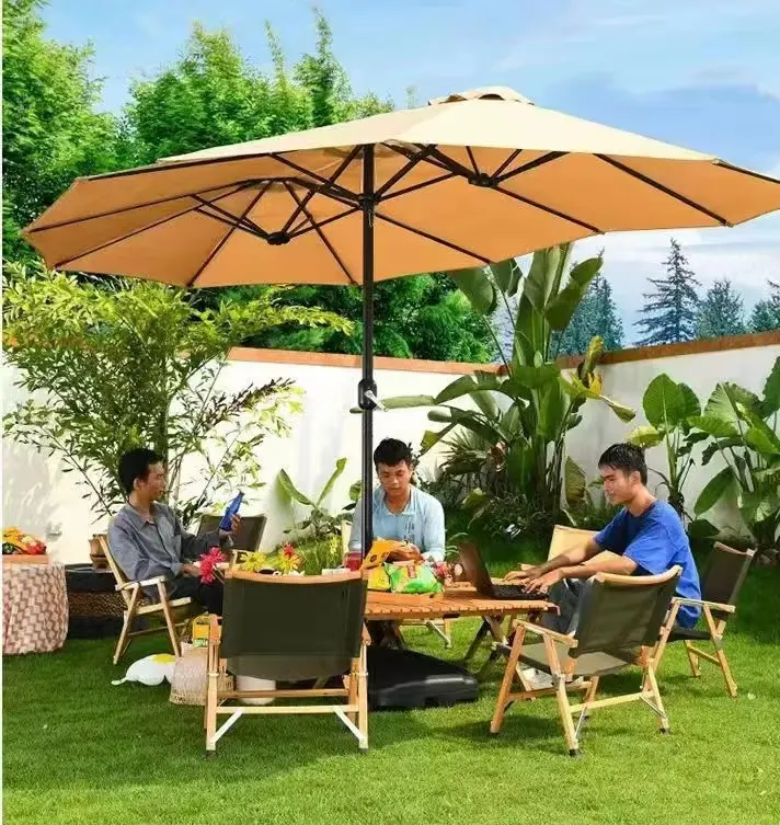 Parasols umbrellas outdoor garden side beach umbrella for restaurant wholesale