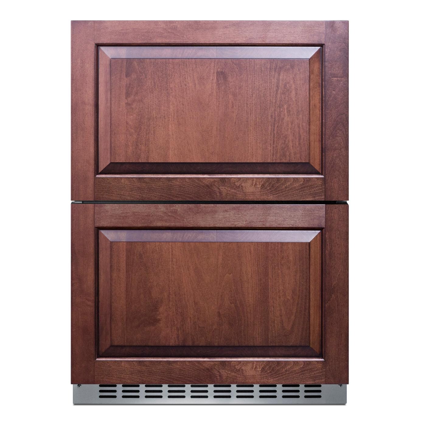 Summit 24-Inch 3.7 Cu. Ft. 2-Drawer All-Refrigerator， ADA Compliant