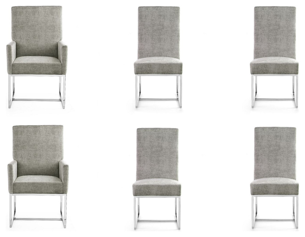 Element Dining Chairs  Set of 6   Contemporary   Dining Chairs   by Timeout PRO  Houzz