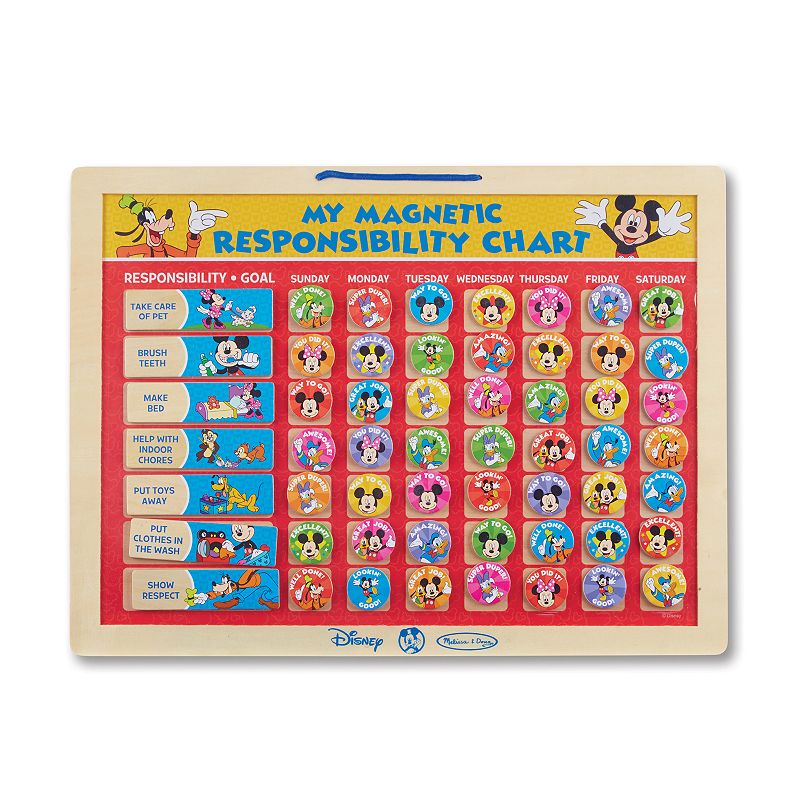 Mickey Mouse Clubhouse My Magnetic Responsibility Chart by Melissa and Doug