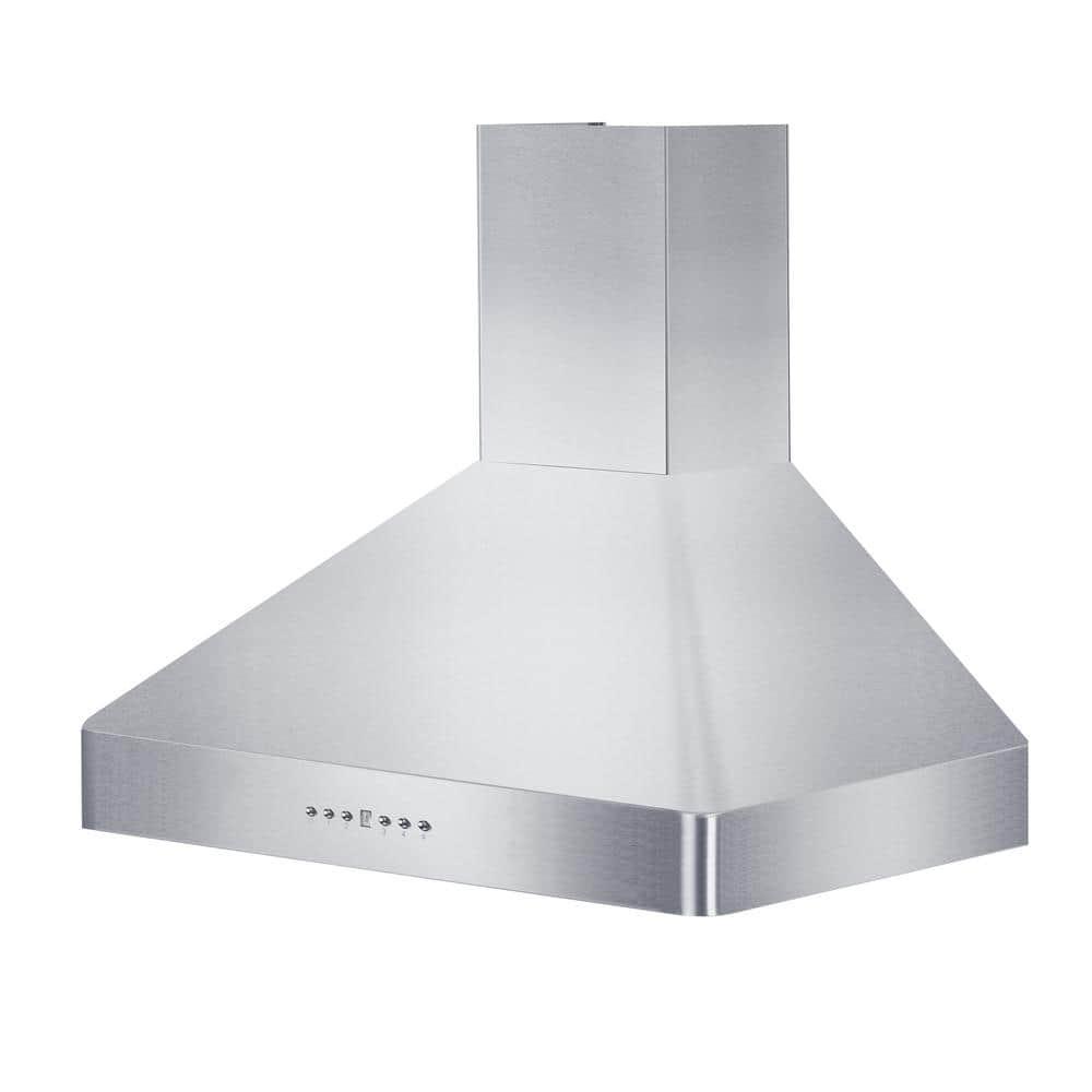 ZLINE Kitchen and Bath ZLINE 36  Convertible Vent Wall Mount Range Hood in Stainless Steel