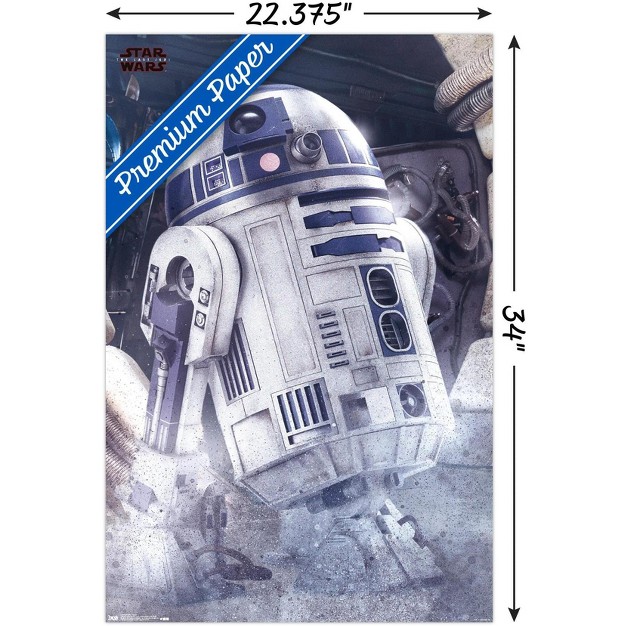 Trends International Star Wars The Last Jedi R2 d2 Unframed Wall Poster Prints