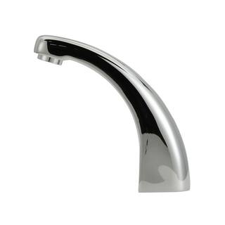 Zurn AquaSense Z6913-XL Touchless Sensor Faucet Single Hole 1.5 GPM Aerator Chrome with Supply Hoses for Mixing Valve Z6913-XL-E-SSH