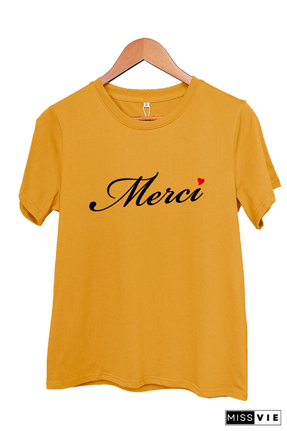 Merci Graphic Tee Wholesale