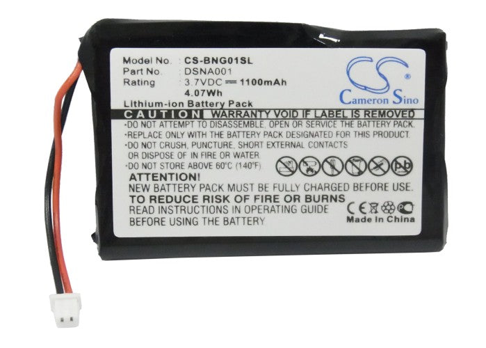 Blaupunkt Navi GPS TravelPilot Lucca 33 Replacement Battery BatteryClerkcom GPS