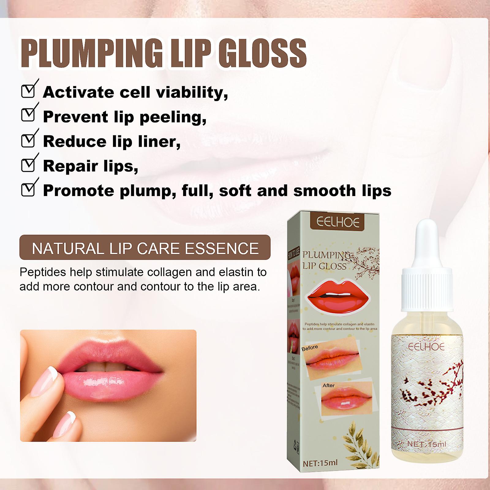 Plumping Lip Oil Increases Plumpness Lightens Lip Lines Plumps Lip Oil Moisturizes And Plumps Lips And Pouts And Mouth