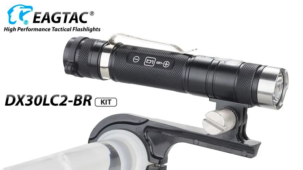 EAGTAC D Series DX30LC2-BR Bike Rechargeable LED Flashlight  w/ Free SandH  ―― 2 models