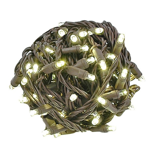 Novelty Lights Led Christmas String Lights 100 Mini Bulbs For brown Wire 50 Feet