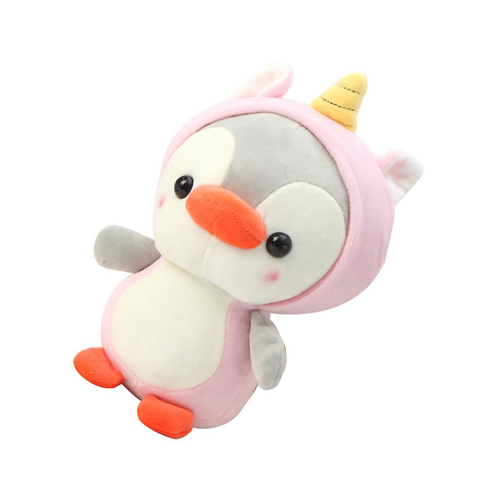 1pc Adorable Penguin Stuffed Doll Children Plush Toy Home Bedroom Decoration