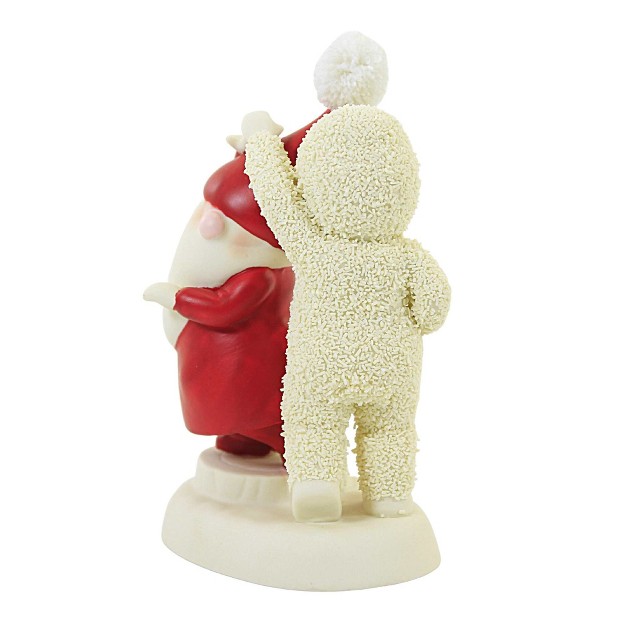 Dept 56 Snowbabies Dance With Me Baby One Figurine 5 0 Inches Figuerine Gnome Christmas 6009966 Porcelain Off white