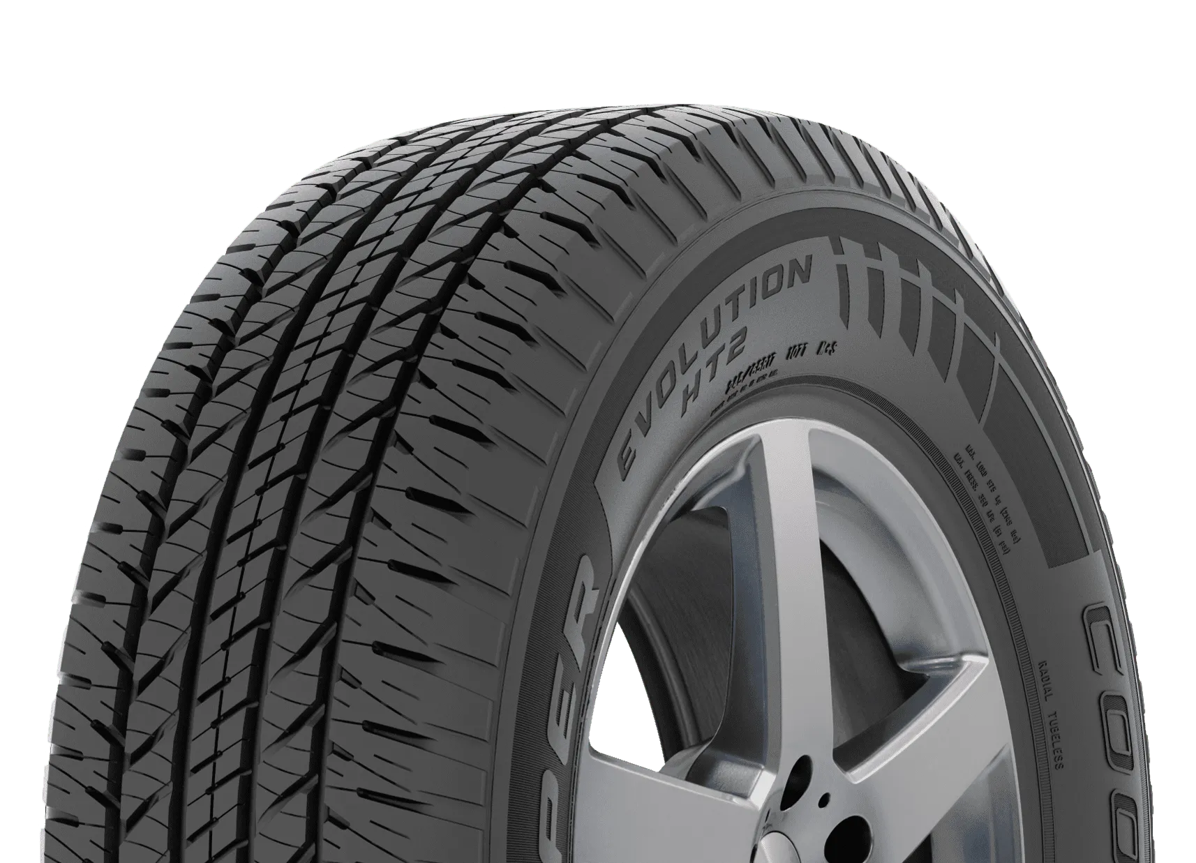 Cooper Evolution HT2 265/70R17 115S Passenger/Truck/SUV Tire