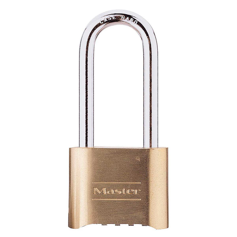 Master Lock Resettable Brass Combination Padlocks， 4-digit