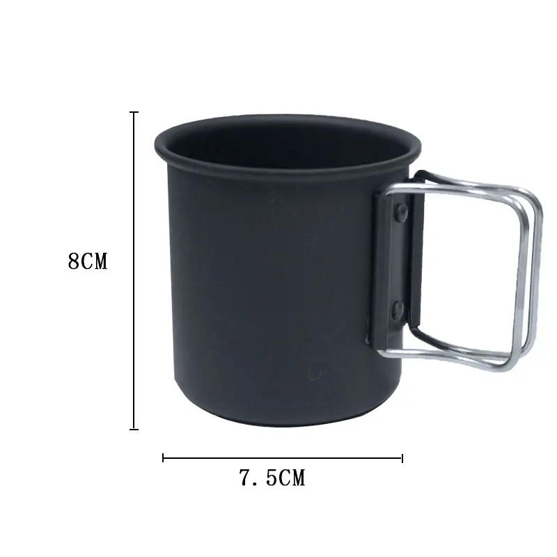 Aluminum oy Portable Camping Cup Folding Coffee Cup