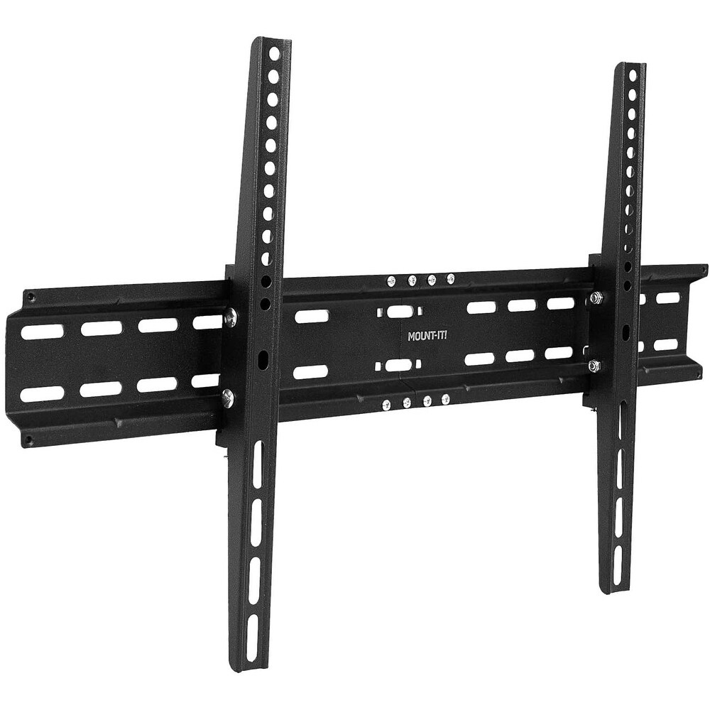 Mount It! Low Profile TV Wall Mount Tilt Bracket for Flat Screens  Fits 32' 80\