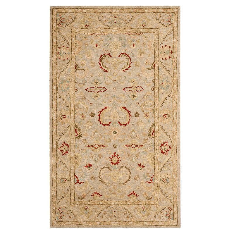 Safavieh Anatolia Victoria Framed Floral Wool Rug