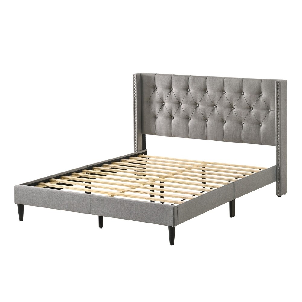 Herman Upholstered Platform Bed