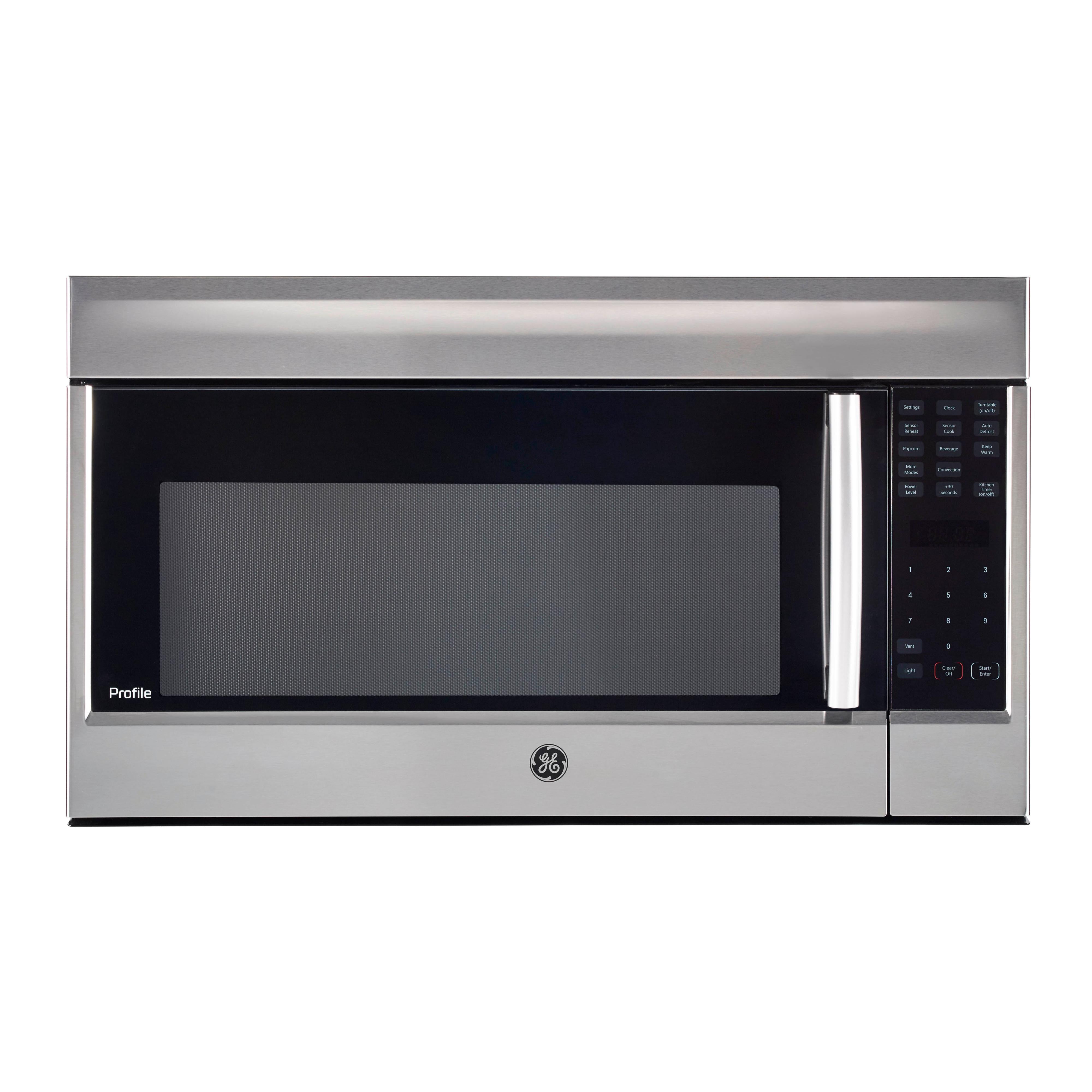 GE Profile 30-inch, 1.8 cu.ft. Over-the-Range Microwave Oven with Convection PVM1899SJC