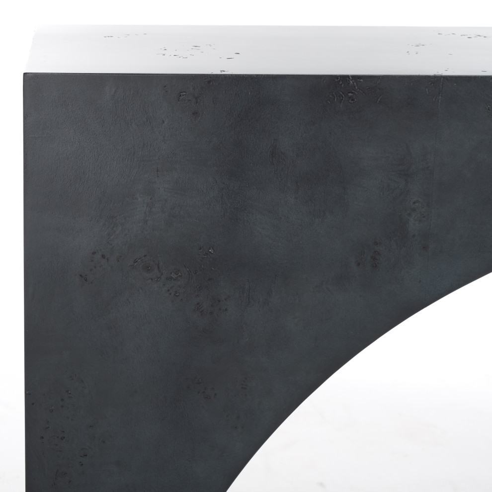 Safavieh Couture Katelynn Burled Mappa Console Table   Contemporary   Console Tables   by Safavieh  Houzz