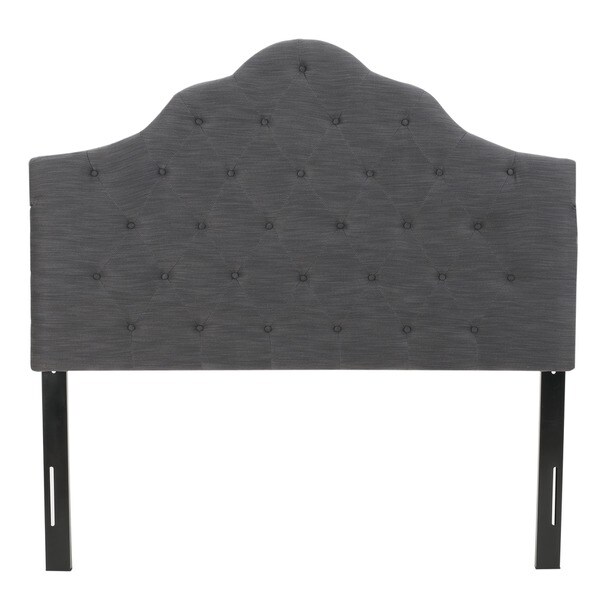 Marlen Adjustable Full/ Queen Tufted Fabric Headboard by Christopher Knight Home - - 12186817