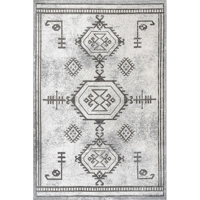 nuLOOM Kyleigh Machine Washable Southwestern Area Rug