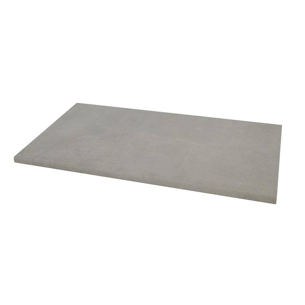 MSI 13 in. x 24 in. 0.8 in Beton Gray Porcelain Pool Coping (4.33 sq. ft.case) NBETGRE1324