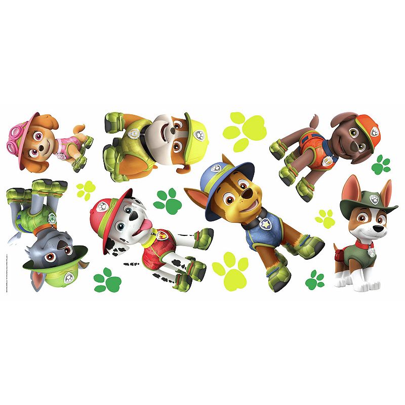 PAW Patrol Jungle Character Wall Decals by RoomMates