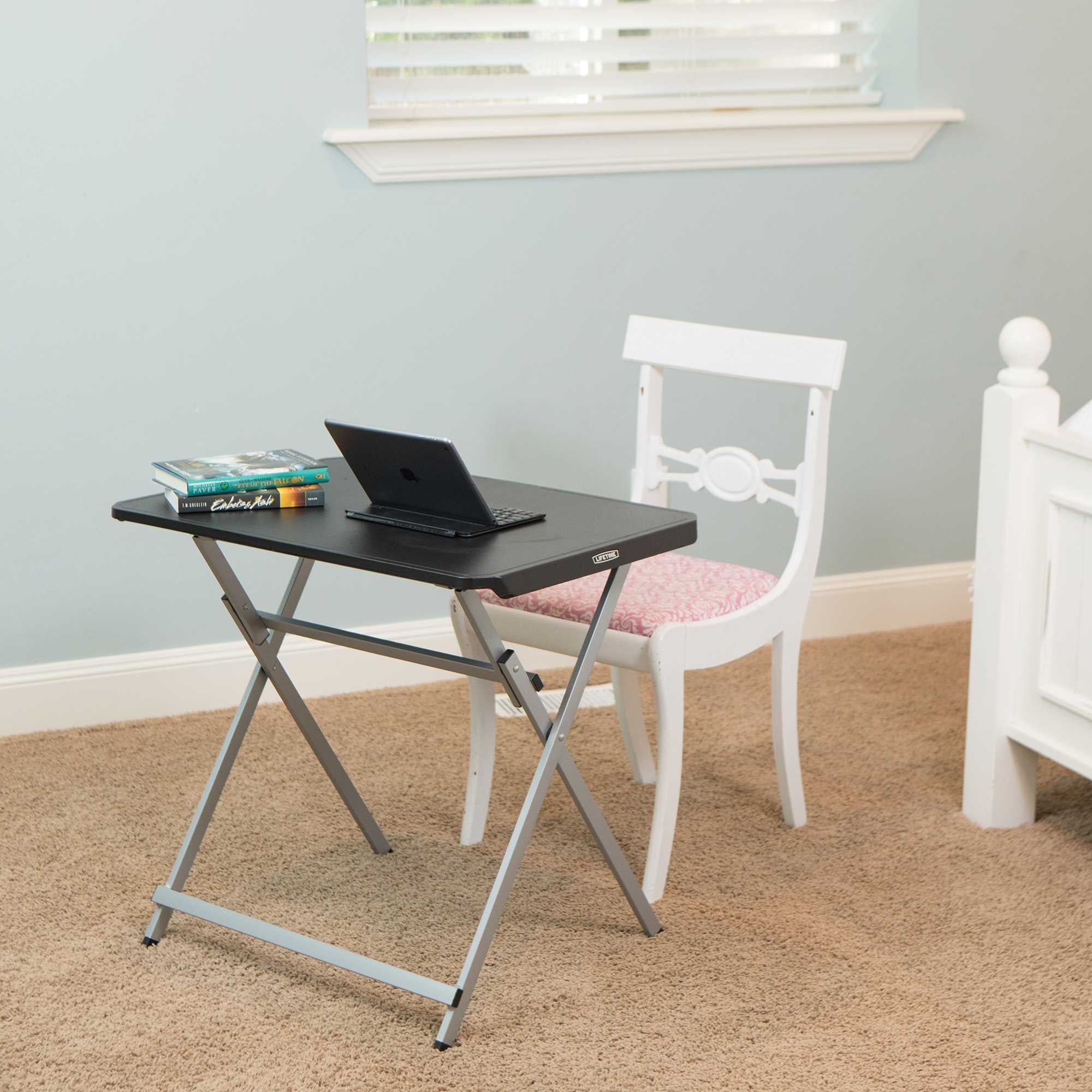 Lifetime 30-Inch Personal Folding Tray Table (Light Commercial), 80623